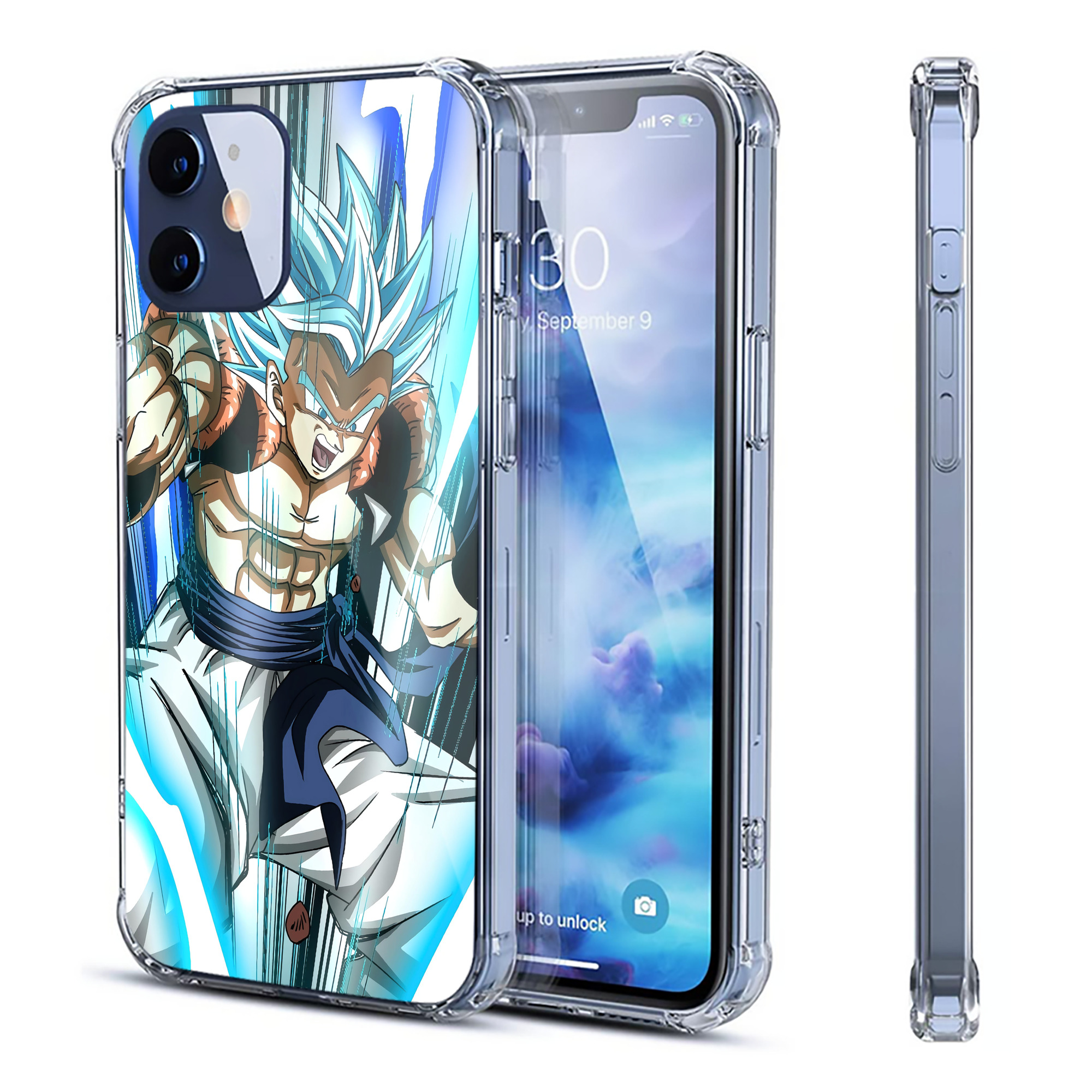 （画像用） ドラゴンボール DRAGON BALL 【iPhone 12シリーズ対応】透明スマホケース（クリアソフトケース）